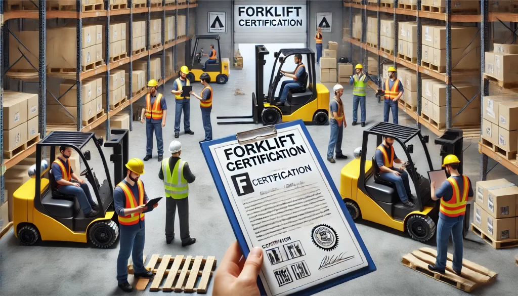 Why Businesses Should Invest in Forklift Certification for Their Employees