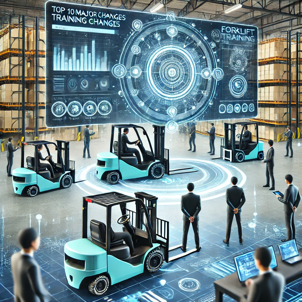 Top 10 Major Changes to the Forklift Training Industry in Australia in 2024