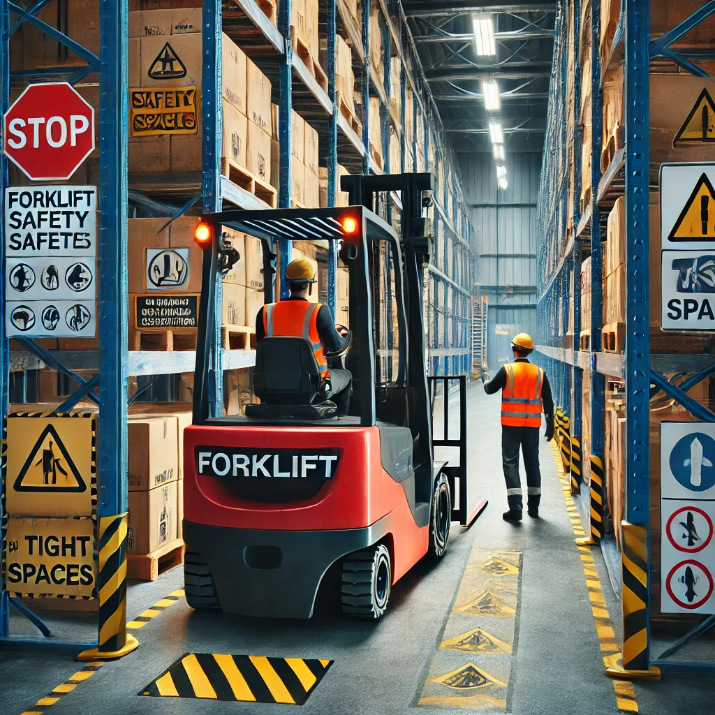 Forklift Safety in Tight Spaces: Tips and Training Techniques